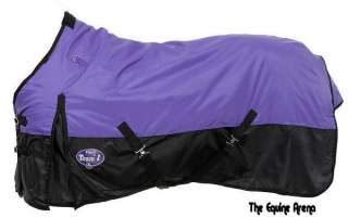 WINTER TURNOUT BLANKET 600D PURPLE (75,81,84)  