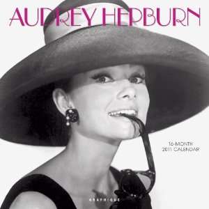  2011 Movie Calendars Audrey Hepburn   16 Month   30x30cm 