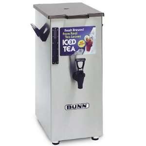 Bunn Four (4) Gallon Square Iced Tea Dispenser   Sight Draft Gauge 