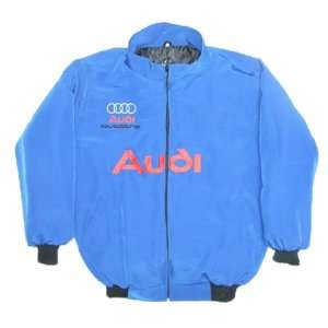  Audi Quattro Racing Jacket Royal Blue: Sports & Outdoors