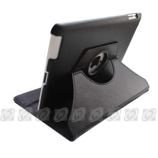 Multi Color iPad 2 360°Rotating Magnetic Leather Case Smart Cover 