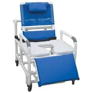   width, full support commode seat, footrest, pa: Health & Personal Care