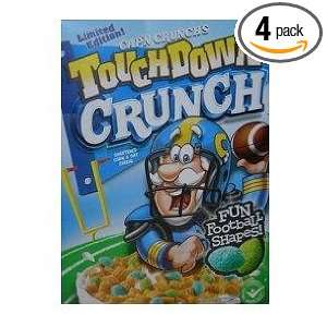 Capn Crunchs Touchdown Crunch Sweetened Corn & Oat Cereal (4 Box 