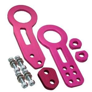   JDM FWR Purple CNC Aluminum Towing Front and Rear Tow Hook: Automotive
