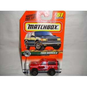   SERIES LUIGIS PIZZA FORD BRONCO II DIE CAST COLLECTIBLE: Toys & Games