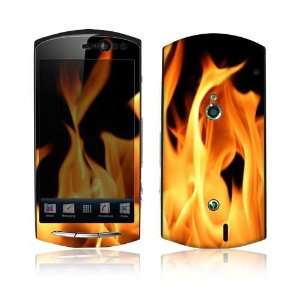  Sony Ericsson Xperia Neo Decal Skin Sticker   Flame 