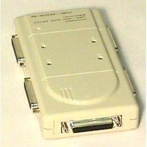  Tronics Auto Switch Box 4 Computers to 1 IEEE 1284 Printer Computers