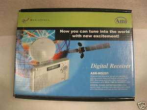 World Space Digital Receiver ASR WS201 New In Box  