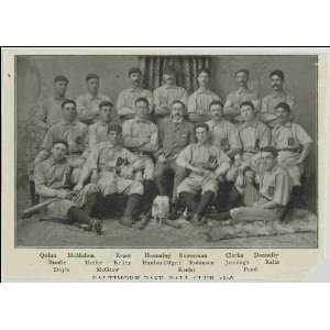 com Reprint Baltimore Base Ball Club, 1896; Cleveland, Base Ball Club 