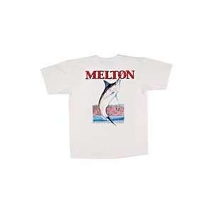  Melton International Tackle #4 White T Shirt Sports 
