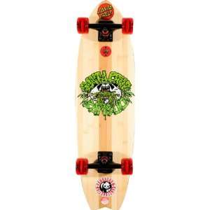  SANTA CRUZ Bamboo Shark Cruzer Skateboard 9.7 x 33: Sports 