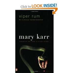  Viper Rum (Poets, Penguin) [Paperback] Mary Karr Books