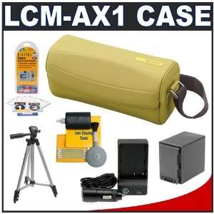  Sony Handycam LCM AX1 Semi Soft Carrying Case (Green 