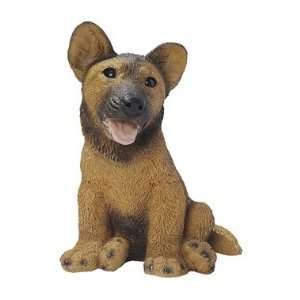 Daniel the German Shepherd dog sculpture home garden puppy statue (The 