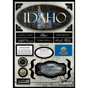  Idaho State Travel Stickers Arts, Crafts & Sewing