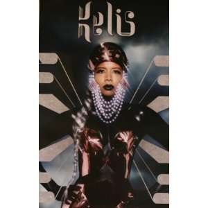  Kelis Fleshtone Double Sided Album Promo Poster 14x22 2010 
