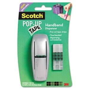com Scotch 96GS   Pop Up Tape Handband Dispenser, 1 Tape Pad, 75 Tape 