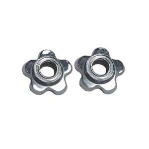  Standard 1 Threaded Bar Star Collars (Pair) Everything 