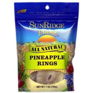 Pineapple Rings  12/7 oz. bags:  Grocery & Gourmet Food