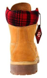 Timberland Mens Boots 33561 6 Woolrich Wheat Plaid Red  