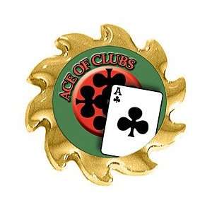  Ace of Clubs Spinner Card Cover: Computers & Accessories