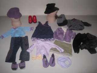 Huge Lot American Girl 18 Our Generation Doll Clothes Horse Carriage 