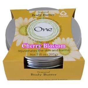  One Body Butter Cherry Blossom 7oz. (3 Pack): Beauty
