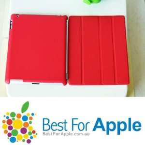  Red Slim wake up / sleep Smart Cover and back case mate 