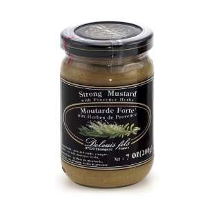 French Strong Mustard with Herbs de Provence   7 oz