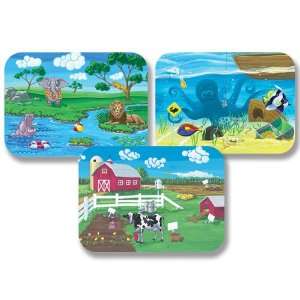  Kidâ?TMs Korner Paper Tray Mat Multipack â? 13 5/8 x 18 