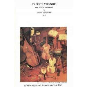  Kreisler, Fritz   Caprice Viennois  Violin and Piano 