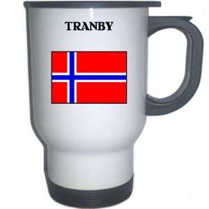  Norway   TRANBY White Stainless Steel Mug Everything 
