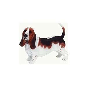 Basset Hound Dog Figurine