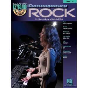 Contemporary Rock   Keyboard Play Along Volume 4   BK+CD 