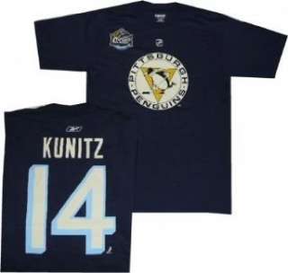  Pittsburgh Penguins Chris Kunitz Winter Classic Navy T 