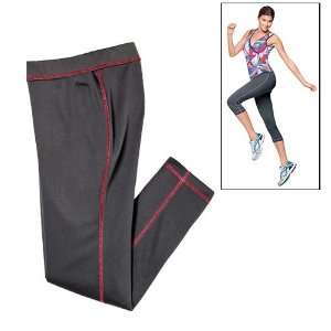 Avon Curves Exercise Capri Pant Large: Sports & Outdoors