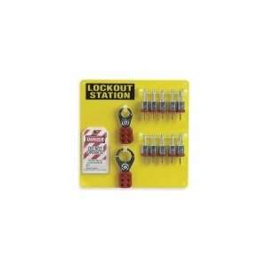 BRADY 51188 Lockout Station,10lock  Industrial 