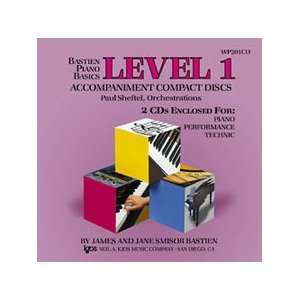  Bastien Piano Basics Level 1 CD for Book 1 WP201CD 