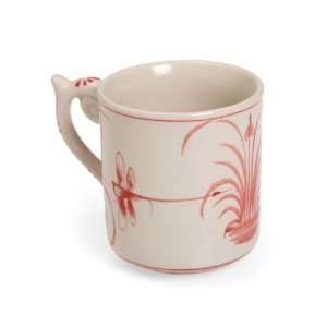  Ceramic Red Cup Dish licious Cup [Red   Small]  Fair 