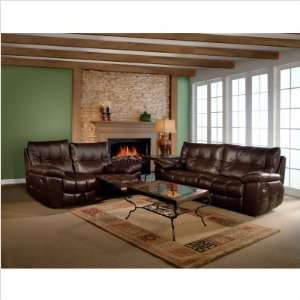  Bundle 63 Vale Leather Dual Reclining Sofa and Loveseat 