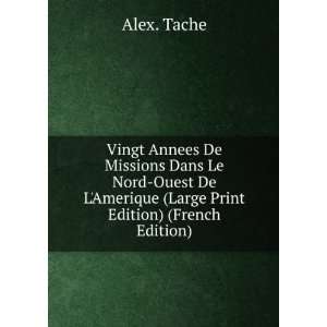   Amerique (Large Print Edition) (French Edition) Alex. Tache Books