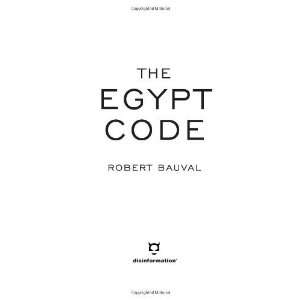  The Egypt Code [Hardcover] Robert Bauval Books