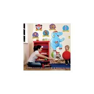  Three Ring Circus Giant Wall Decals Toys & Games