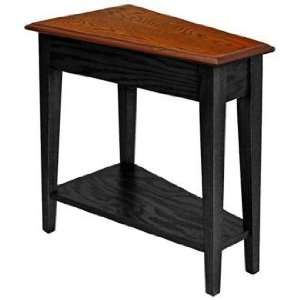  Leick Furniture Slate Finish Wedge Accent Table: Home 