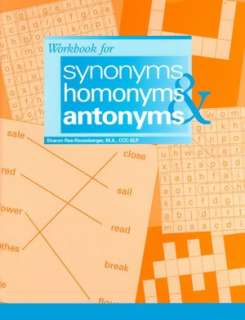   Antonyms by Sharon Rea Rosenberger, PRO ED, Incorporated  Paperback