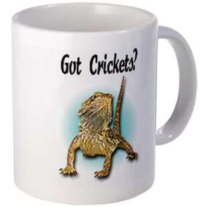 Bearded Dragon Got Crickets Pets Mug by CafePress