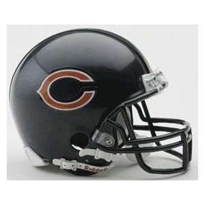 Chicago Bears VSR4 Riddell Mini Football Helmet: Sports 