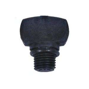  Plug (Drain), Black (Supermax), 2 Req. 357161 Patio, Lawn 