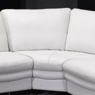   Leather Sectional Sofa Set with Ottoman, Urban Elegant Tosh  