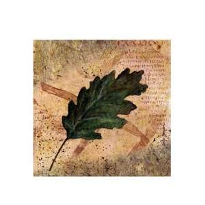   Leaves II Poster by Linda Grayson (13.00 x 19.00)